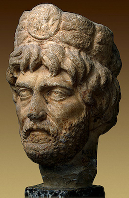 Hadrian Roman Emperor reigned 117-138 CE State Hermitage Museum St. Petersburg  Russia